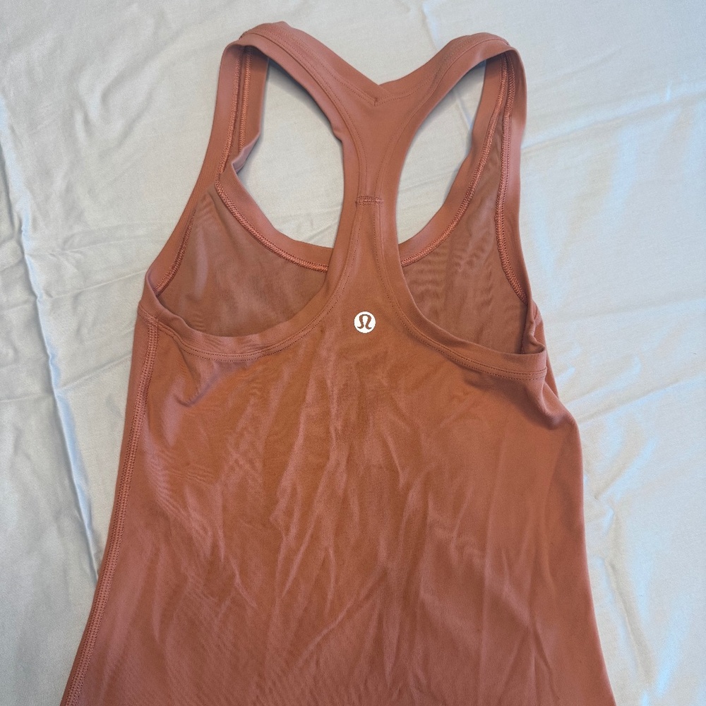 Lululemon Tank top in burnt orange